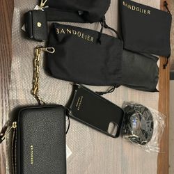 Bandolier Crossbody Case With all Accessories 