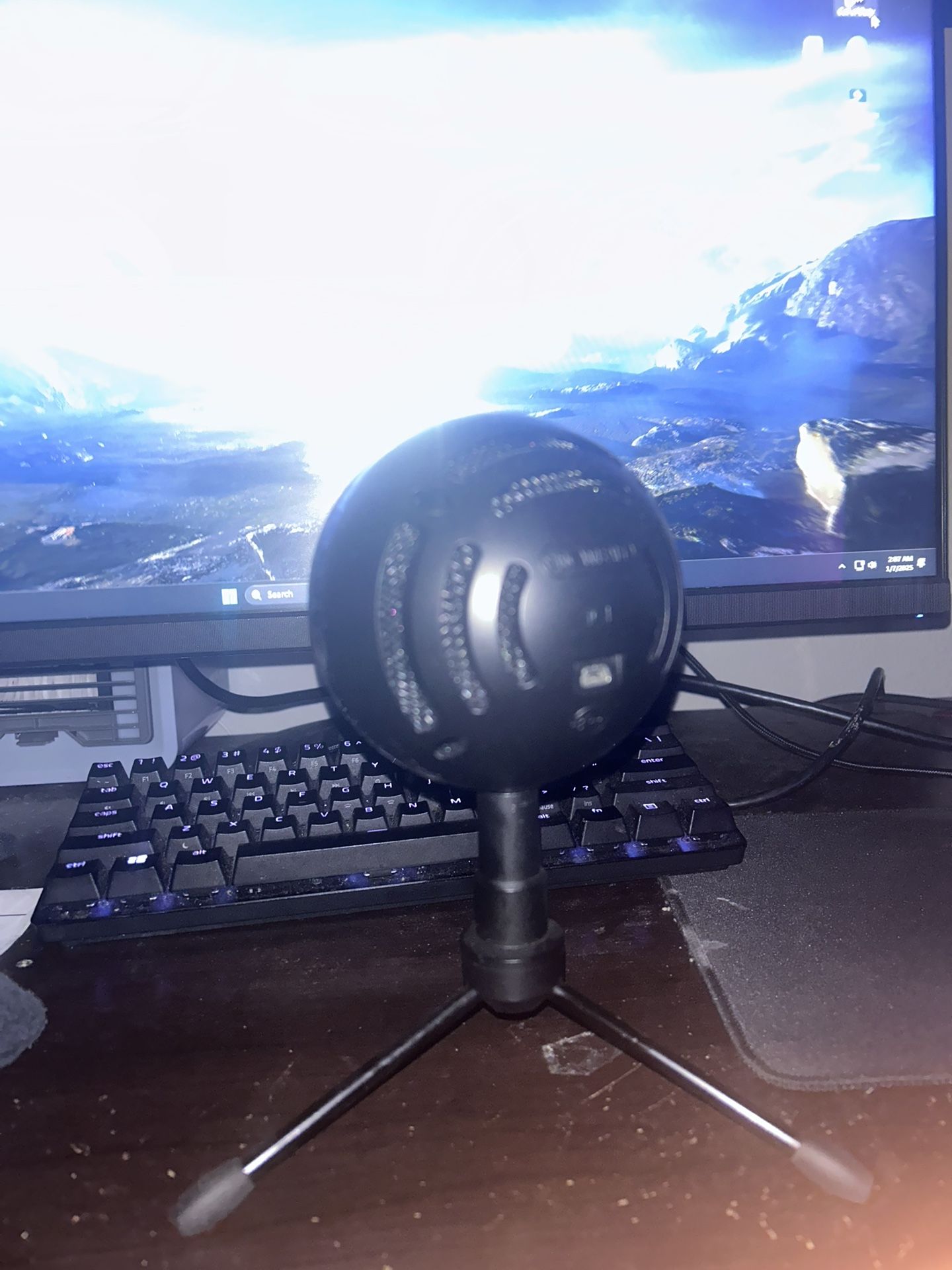 Blue Snowball Microphone