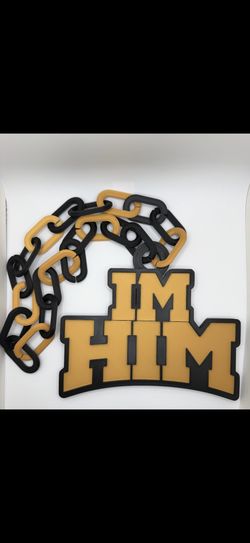 IM Him/ Necklaces/ Hype Necklace/ Kids/ 3d Prints