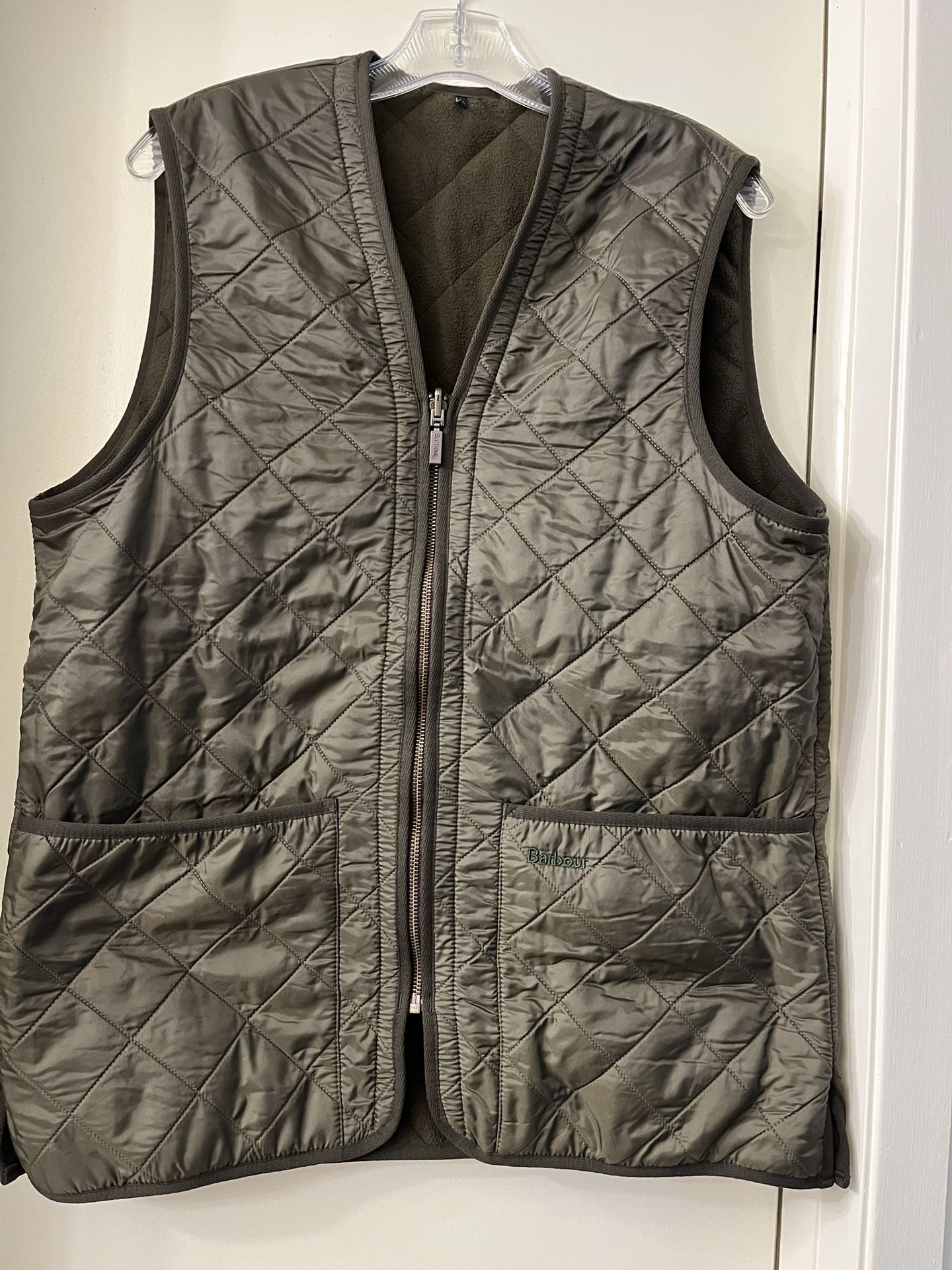 Barbour Polarquilt Zip-In Liner Olive Medium