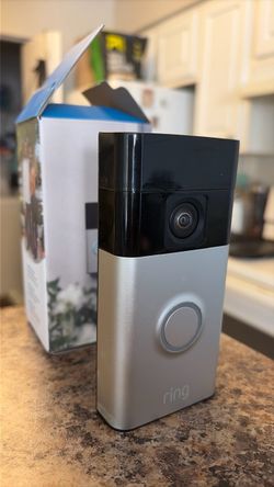 Ring Video Doorbell with Mounting Bracket