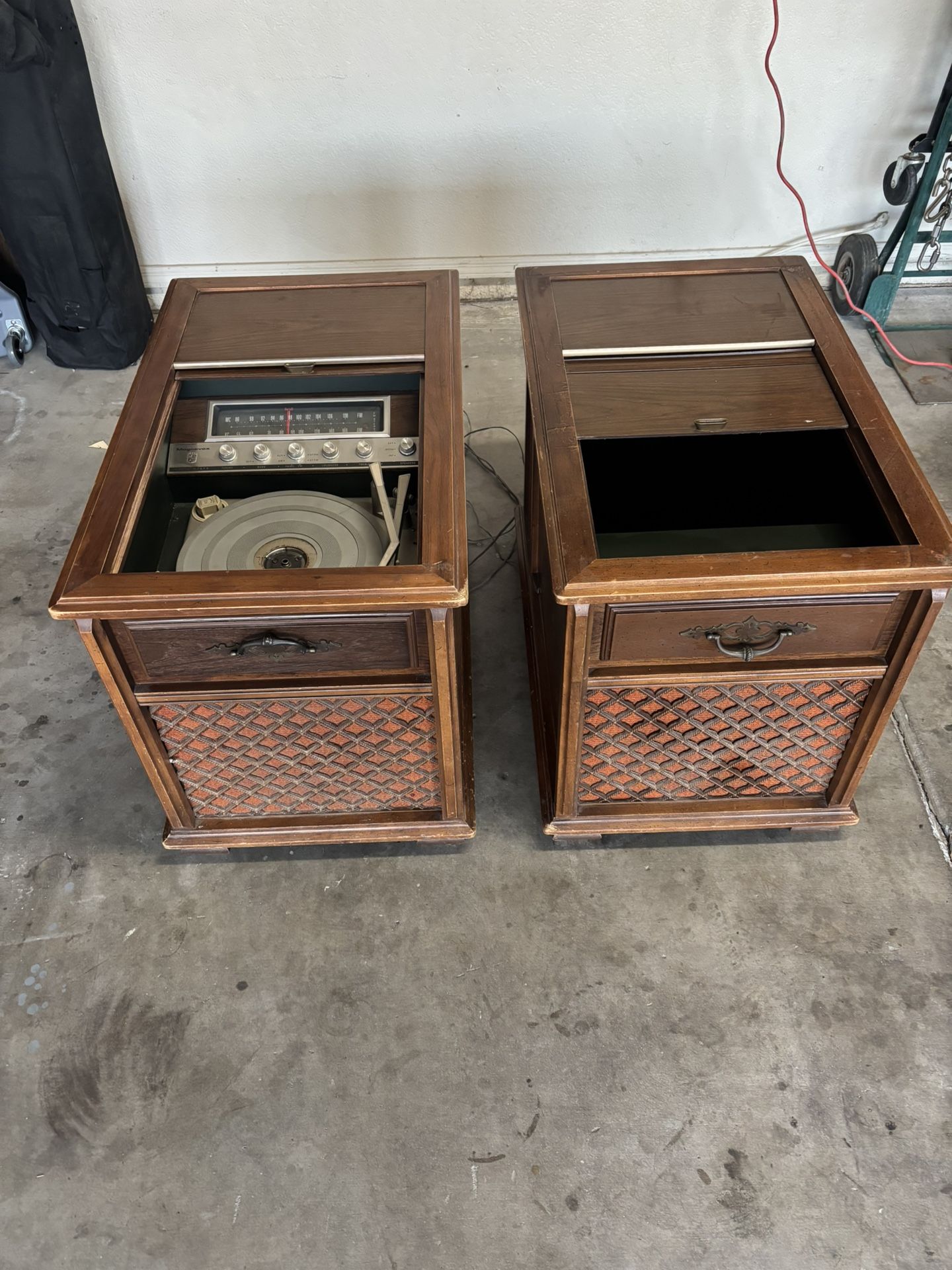 Magnavox Stereo Side Tables 