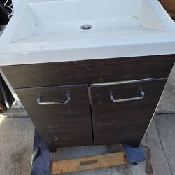 Free restroom vanity 