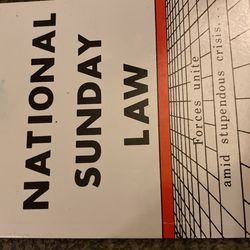 National Sunday Law Book