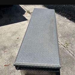 71.36 in. Diamond Plate Aluminum Full Size Crossbed Truck Tool Box