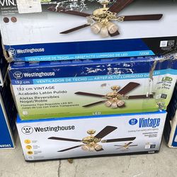 Westinghouse Vintage 52-Inch Indoor Ceiling Fan