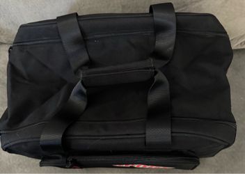Black Motorcycle Helmet Bag New