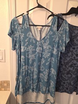 2 Flowy Off The Shoulder Tops