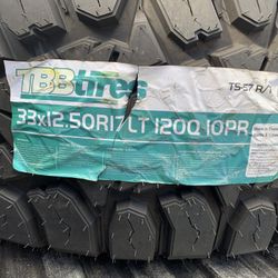 2 New TBB Tires For Sale 