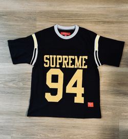 Supreme Split Short Sleeve T-shirt football jersey