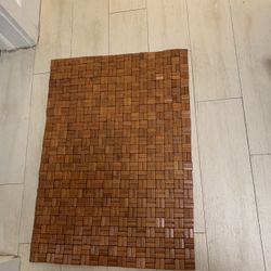 TEAK WOOD MAT