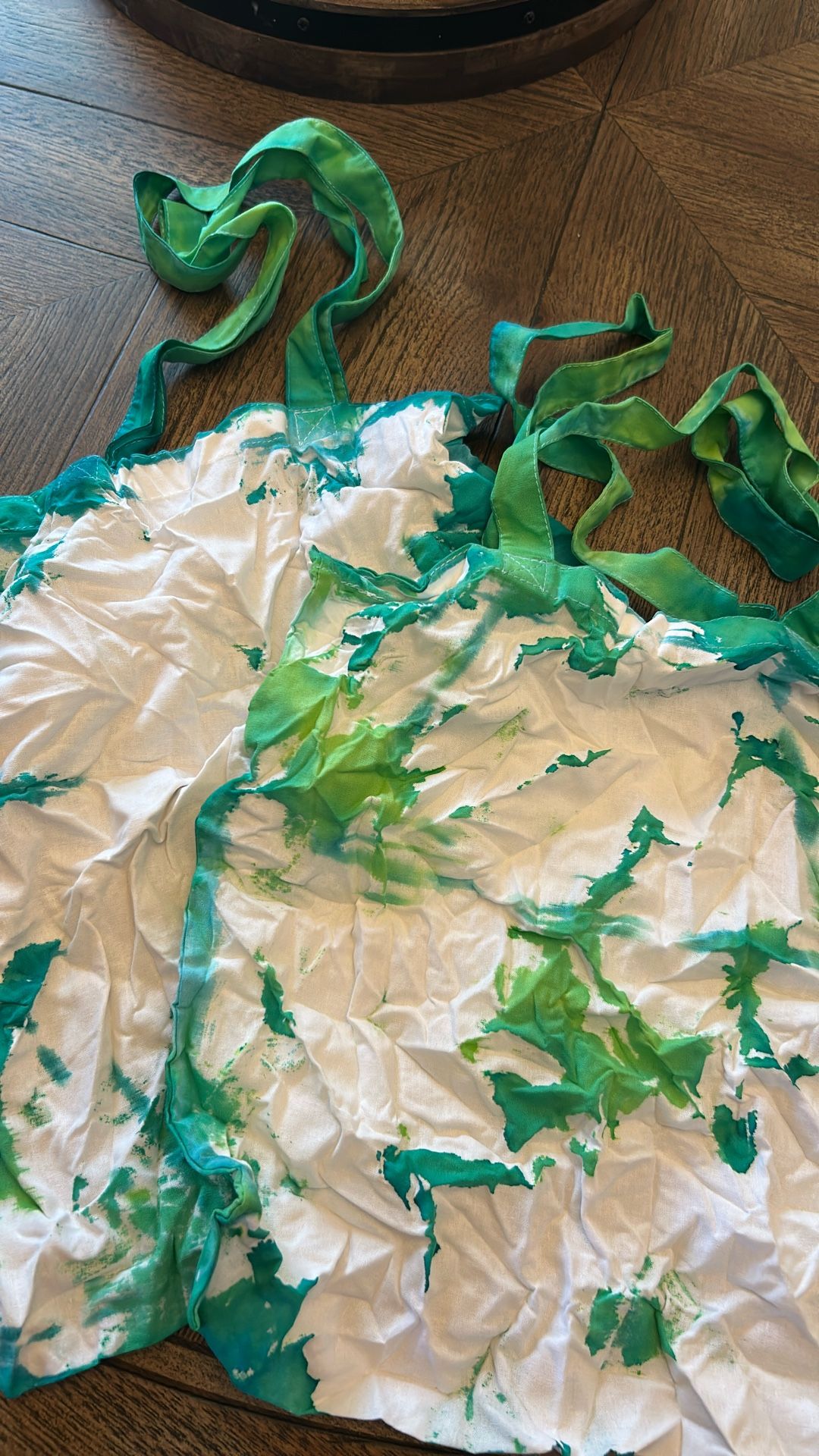 2 Tie Dye Book Bags