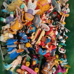 Vintage Disney Pvc Toy Figures 