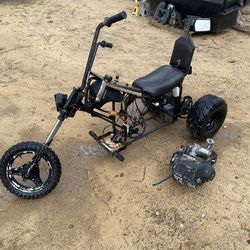 MINI BIKE 3 RUEDAS PROYECTO INCLUYE EL MOTOR