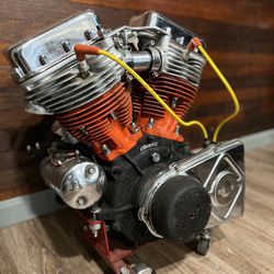 49 Harley Davidson Panhead Motor 