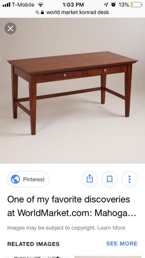 World Market Konrad Desk For Sale In Whittier Ca Offerup