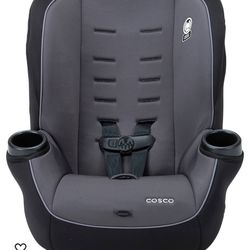 NEW Cosco Convertible 2 In 1 Toddler Car seat Gray Black Up To 40 Lbs 