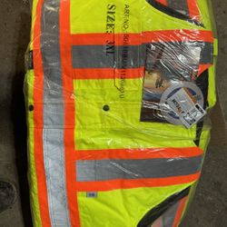 Pioneer Unisex Hi-Vis Overall