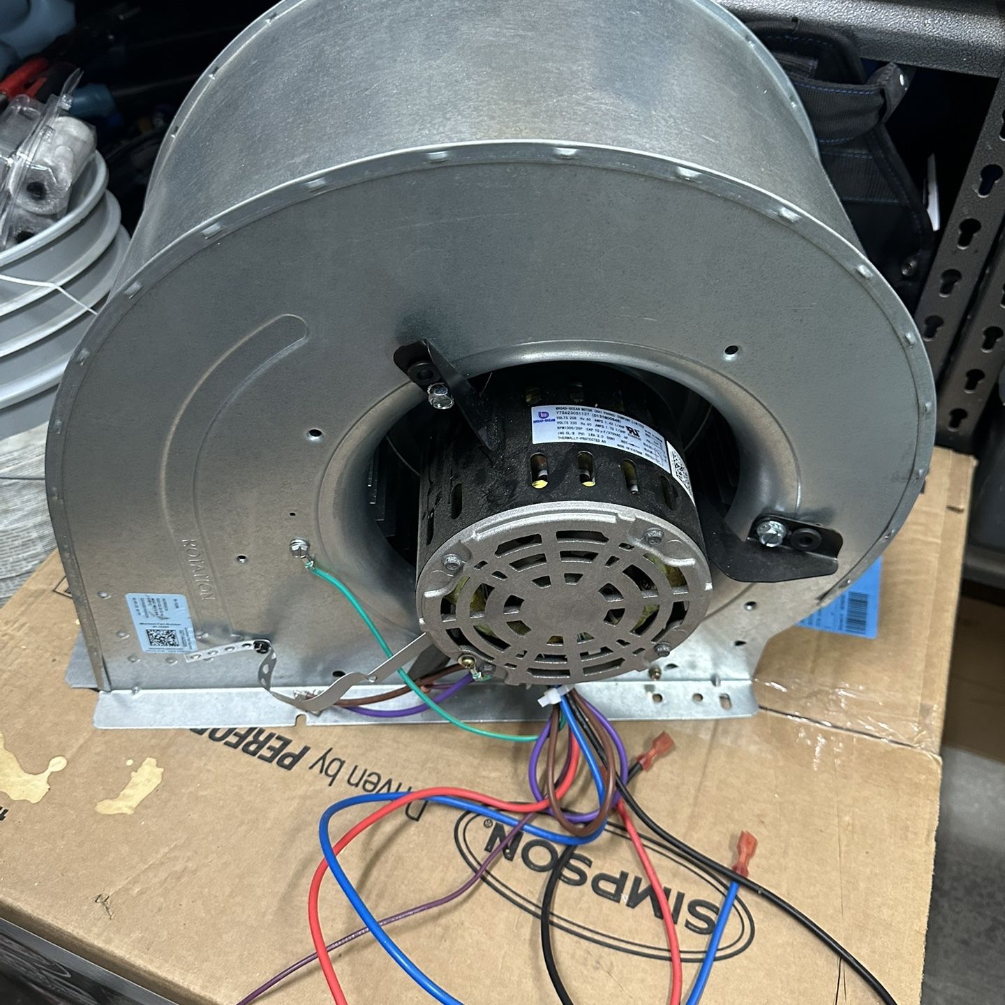 New Goodman Air Handler Blower Assembly for Sale in Chandler, AZ - OfferUp