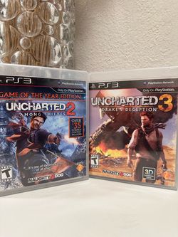 Uncharted 2 & 3 PS3 Bundle