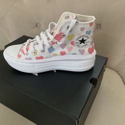 Converse Chuck Taylor All Star Move High PS 'Always On Hearts' 371590C Shoes