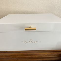 White Gift Card Box, Note Cards