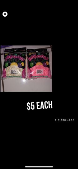 New balloons $5 ea