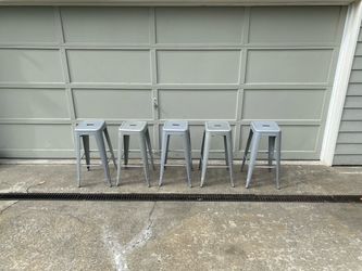 Metal Stools Set