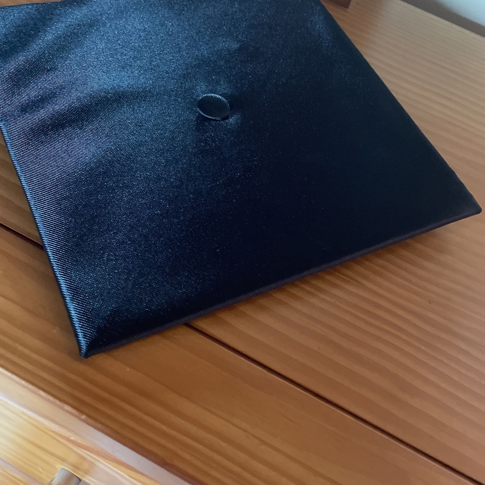 Black Graduation Gown and Cap