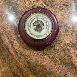 Early Wooden Barometer