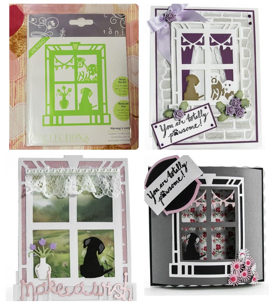 Tonic Studios Window Ledge Pets 7pc Die Cut ($24 Value)