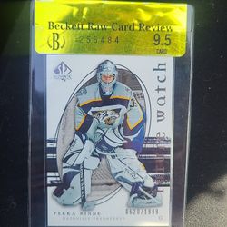 Pekka Rinne▪︎ Rookie Card ▪︎Nashville Predators ▪︎ Graded 9.5 🥅🏒