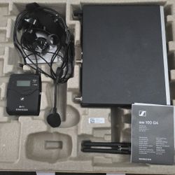 Sennheiser Ew G4 A1 Band ME3 Headset Microphone Set