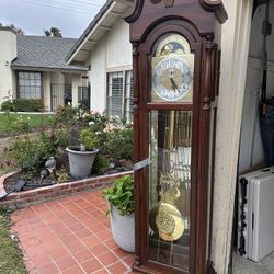 Cherry Grandfather Clock