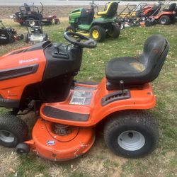 Nice Husqvarna Runs Mows Cuts Great 