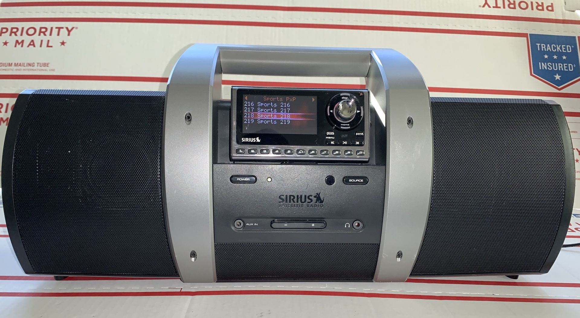 SIRIUS XM Satellite Radio Receiver SP5 Boombox SUBX1
