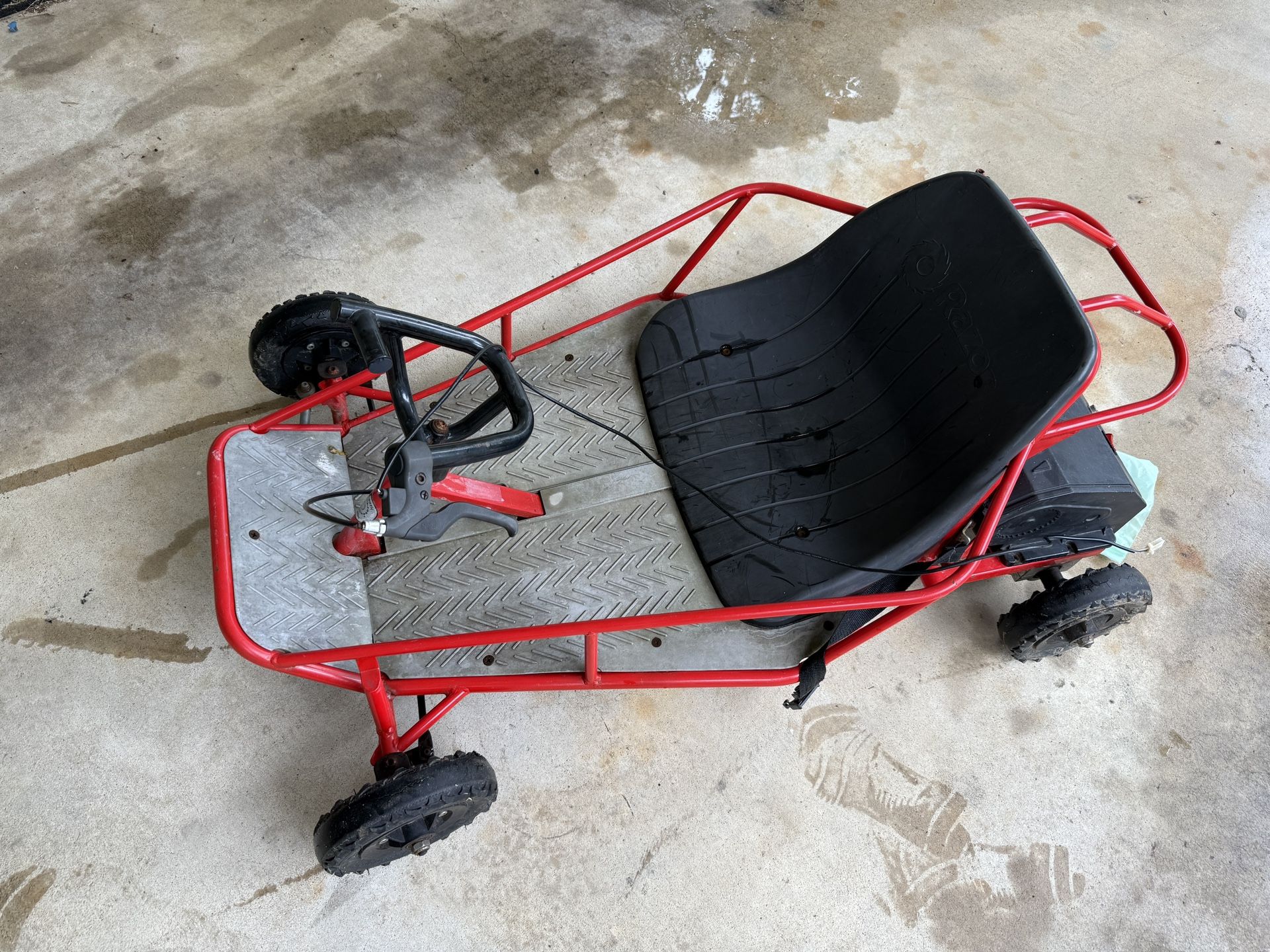 Kids Electric Razor Dune Buggy Car Seat Belt Pedal 350w (READ DESCRIPTION)