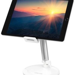New! Tablet/Ipad Stand Adjustable,Aluminum Desktop Stand Holder Dock Compatible with iPad Air, Samsung Tabs