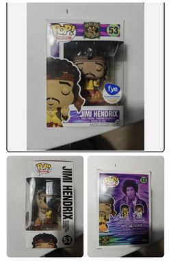 Jimi Hendrix Funko Pop! 53 FYE Exclusive