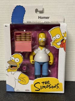 Jakks Pacific The Simpsons Homer Simpson 5” Action Figure NEW