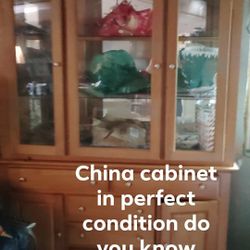 Light Up China Cabinet