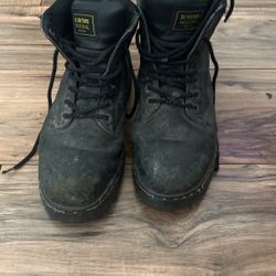 Steel Toe Dr Martens Work Boots Size 10
