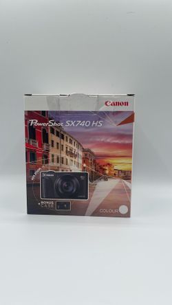 Canon Powershot SX740 HS with bonus bag