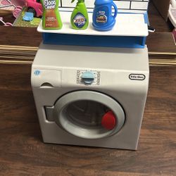Little Tikes First Washer-Dryer - Interactive Pretend Play Laundry Machine!