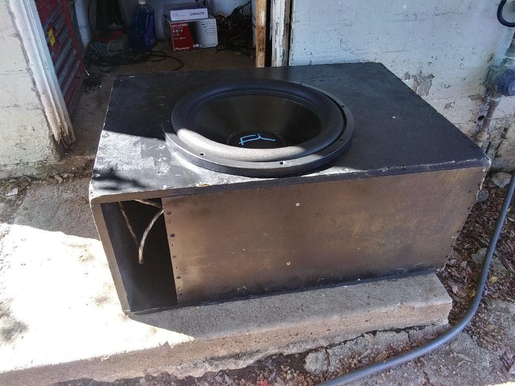 18" Fi Audio Btl Subwoofer (500$obo)