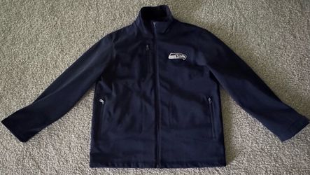 NFL Seahawks Men's Antigua College navy jacket