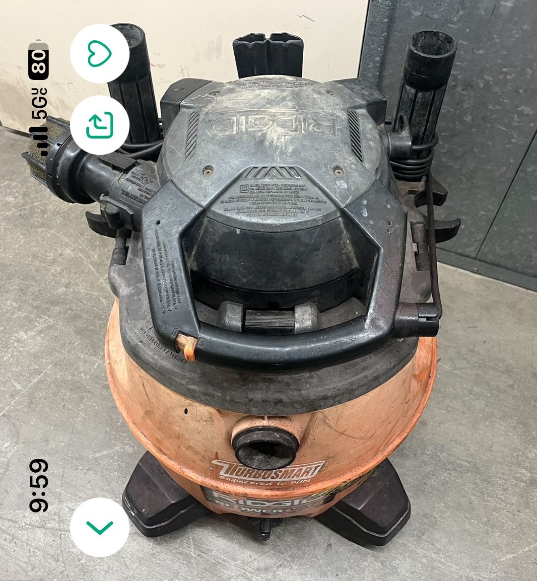 Rigid Shop Vac And Blower