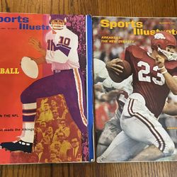 3 - 1965 sports illustrated magazines, memorabilia