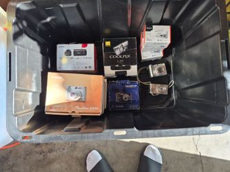 Lot of Digital Cameras and Camcorders
