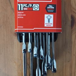 Craftsman 11pc SAE Ratcheting Wrenches